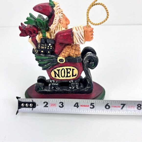 David Frykman Santa Portfolio Exclusive Event Piece 1999 Noel Sleigh - Picture 8 of 8